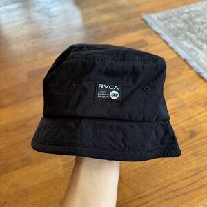 RVCA Black Bucket Hat